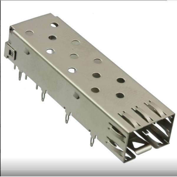2227302-1 4Gb/S SFP Cage Single Piece Press-Fit Connector
