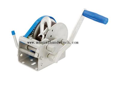 Simply Operating 3 Speed Boat Winch 900kg With Snap Hook Type 50mm Drum