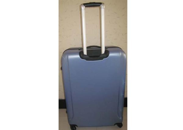 ABS Trolley Luggage Set Classic Zipper Framed 20 / 24 / 28 Inch For Business Trips