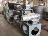 Mezcla eléctrica del barro de la máquina más seca hueco de la paleta Ss304 316 rotatoria