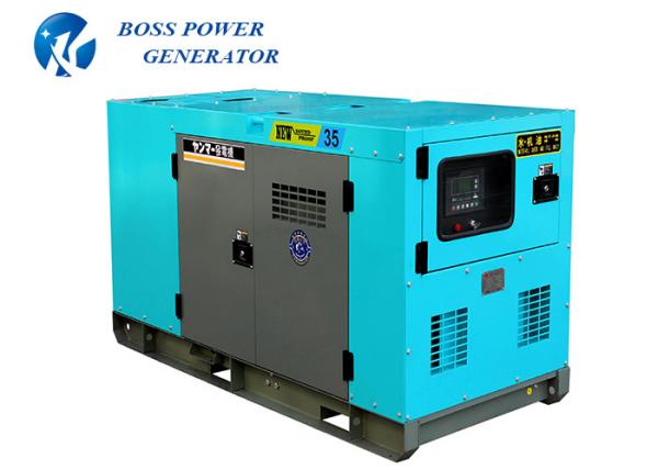 Automatic Isuzu Diesel Generator , Residential Diesel Generators 4JB1 Engine