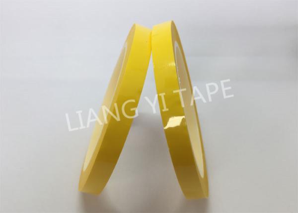 SGS 66m Length Yellow Polyester Film backing Adhesive Insulation Tape