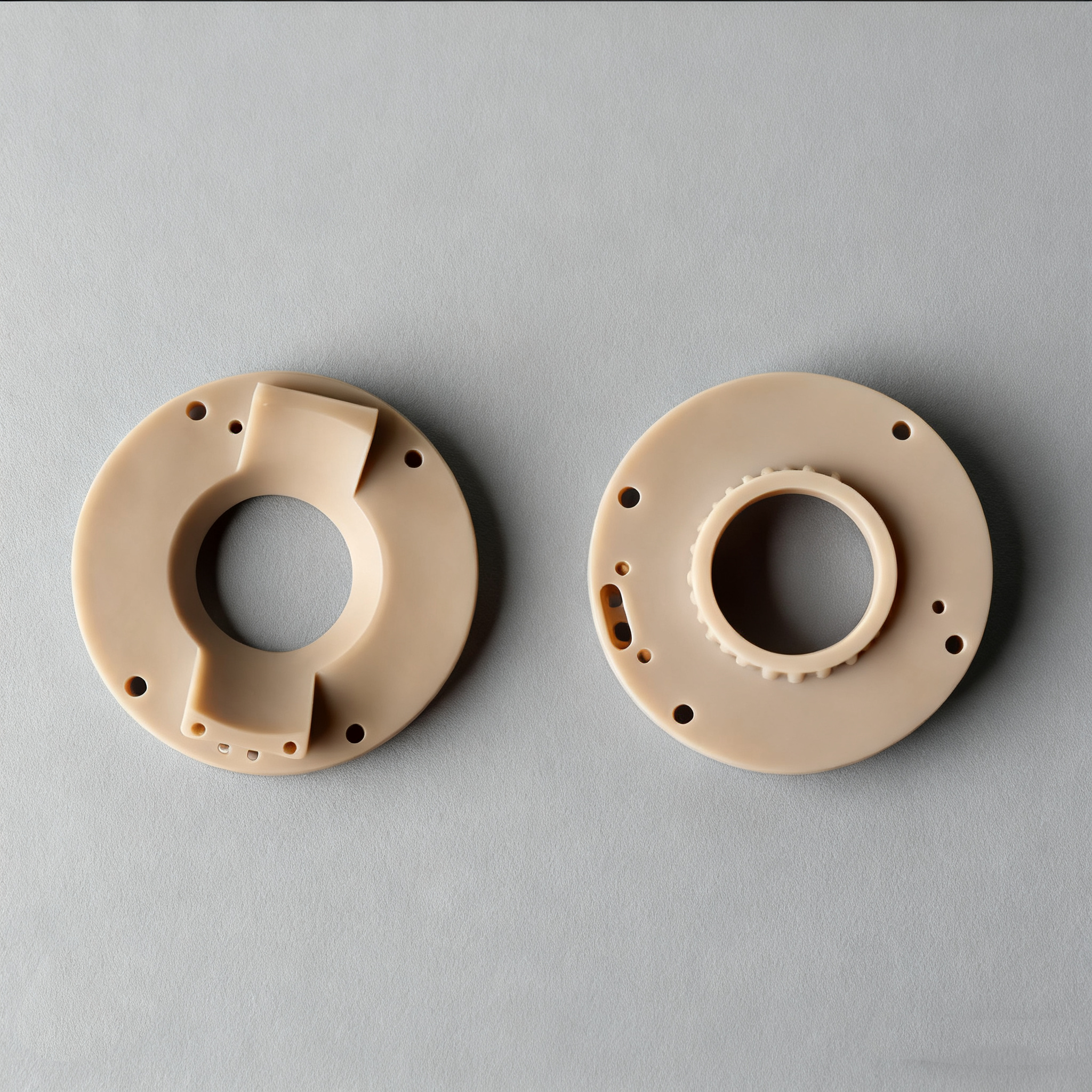 Hot-Pressed BN99 Purity Boron Nitride Rings with 650mm Diameter for Semiconductor Applications