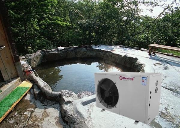 Contrôle Rohs de Heater Cooling And Heating WIFI d'inverseur de pompe à chaleur de piscine 12KW
