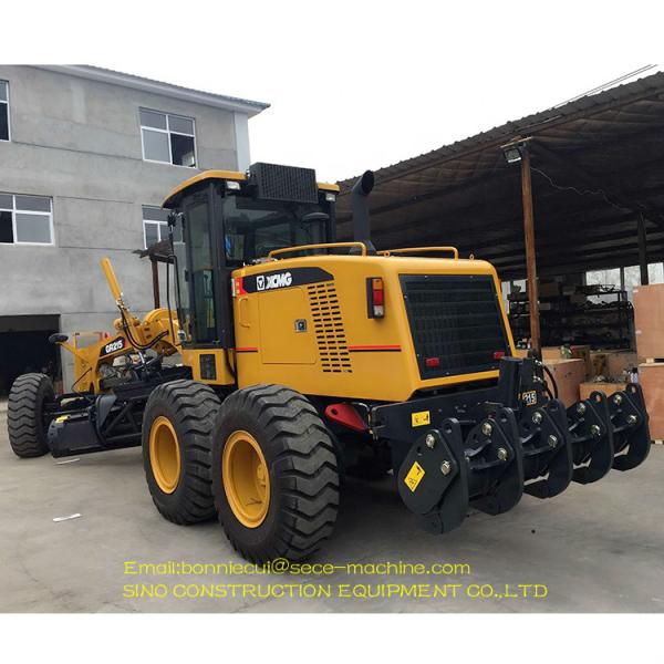 Small Road Construction Motor Grader XCMG GR1653 Metal Material Yellow Color