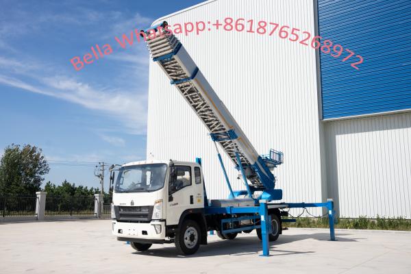 32m 36m 45m 65m Skylift Furniture Lift Ladder Lift Truck Aerial Ladder Lift Truck For Moving Ladder Bucket Aerial Truck