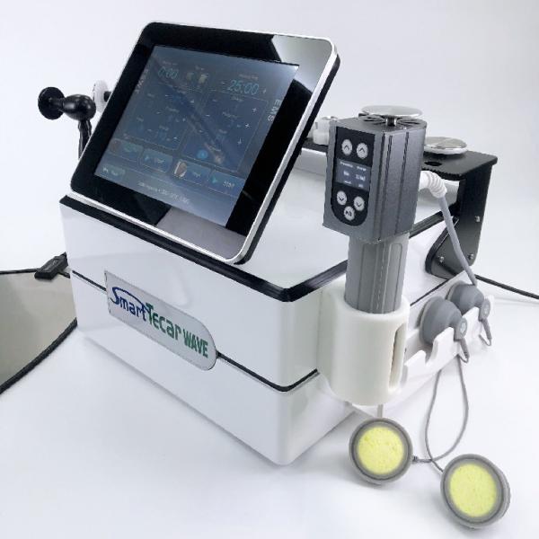 Portable EMS Shockwave Therapy Machine With Tecar Function