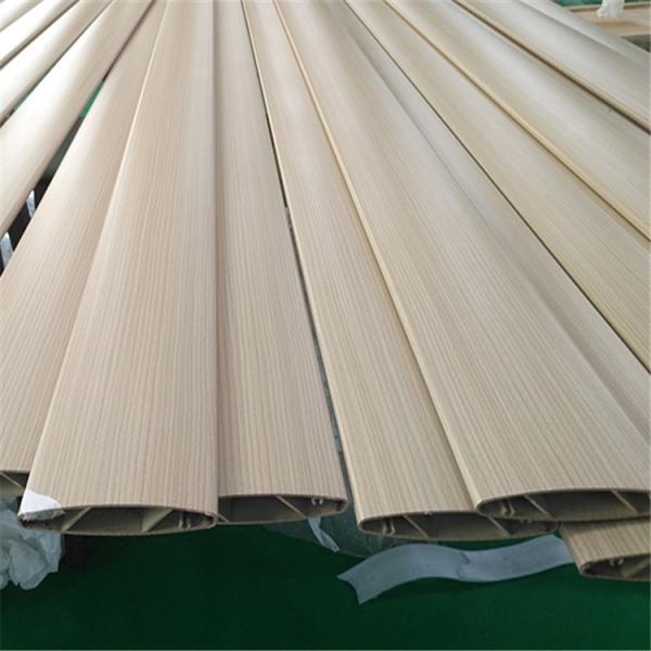 55x300 Fireproof Aluminum Sun Louver 2.5mm With Aerofoil Louver Blades