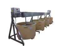 Une machine de trempage de fruits de mer, une machine de mélange durable.