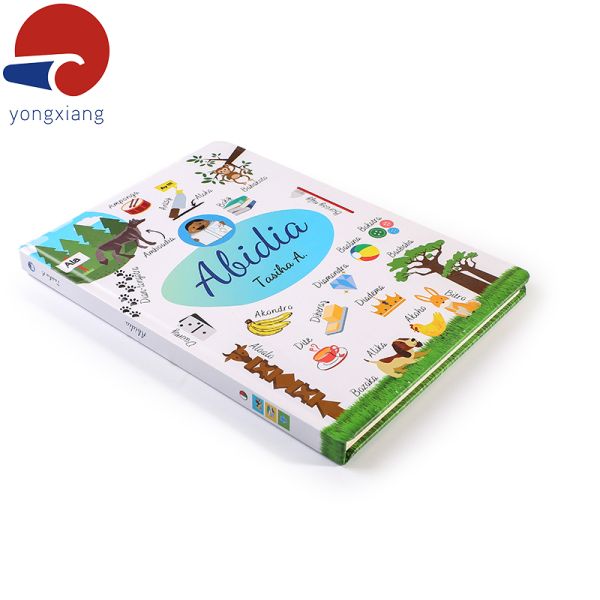 3D Children's Board Books English Childrens Story Book Custom Printing