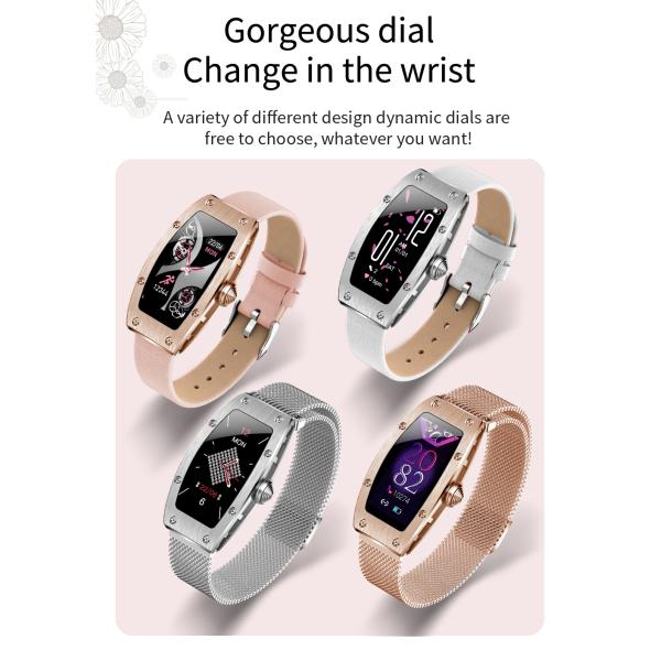 Браслет дам показателя RTL8762CK тренировки умный, дозор K18 44mm умный