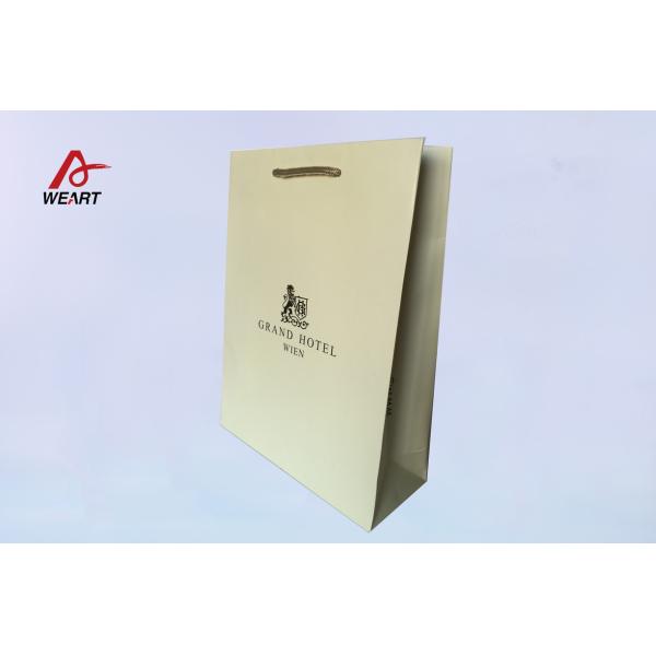Kraft Brown Paper Bag Surface CMYK With Paper Twisted Handle For Shopping Bags