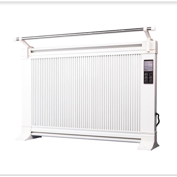 2000W White Portable Heater Electric Infrared Carbon Crystal Panel Heater for Living Room