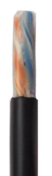 Gel filling Waterproof Cat6 Lan Cable 23AWG 4Pair CMX
