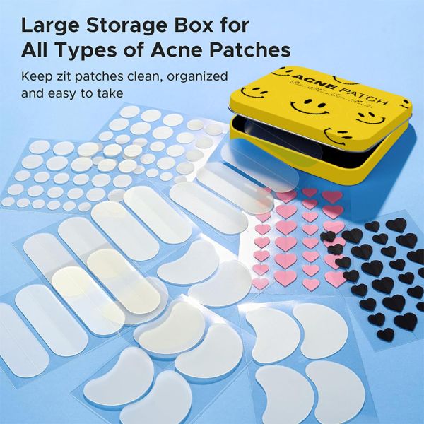 Varied Tones Hydrocolloid Pimple Patches For Acne Care Customized Size