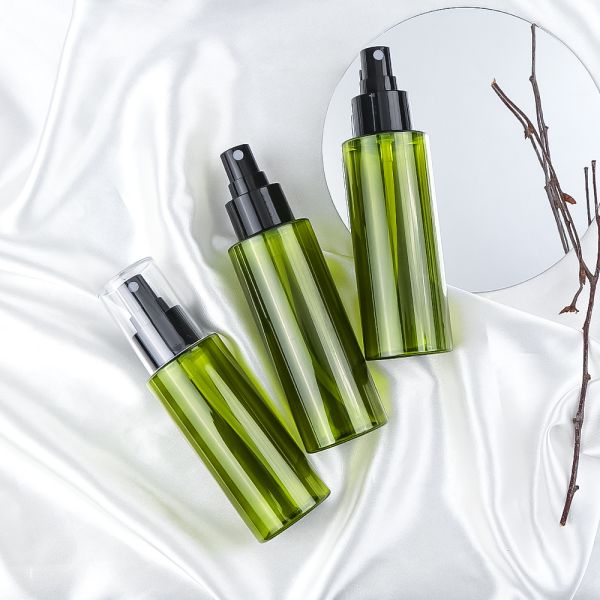 Leak-proof Food-grade PET Plastic Spray Bottle with Multiple Capacity Specifications for Fine Mist Cosmetic Dispenser