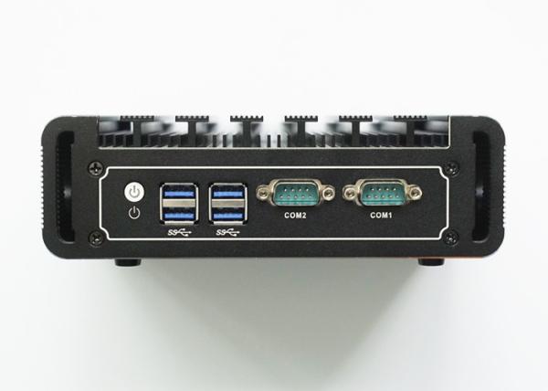 Aluminum Material Industrial Mini PC Intel i3 6100U Dual Core 2.3GHz 2 LAN Port