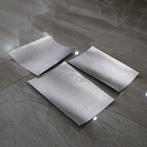 Fire Retardant Fiberglass Aluminum Foil Fiberglass Cloth Laminated Thermal Insulation Cloth
