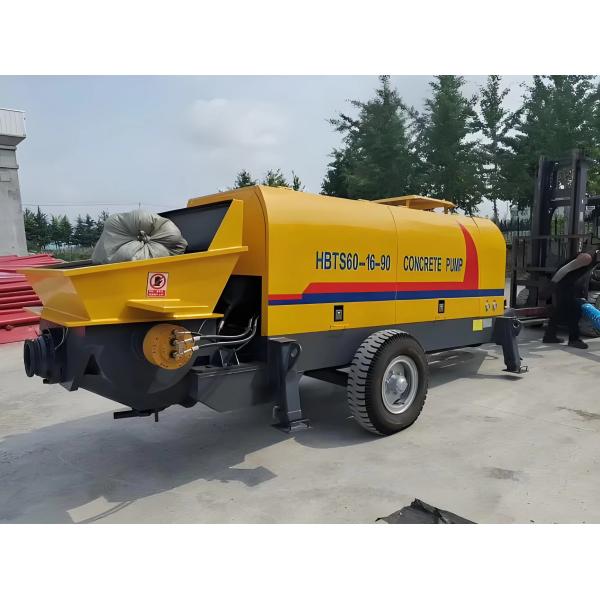 Дизельный бетонный смеситель с насосом Бетонный минометный насос Маленькое строительство мини
