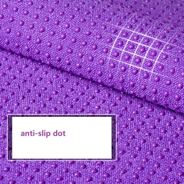 Classic Yoga Towel, Texture Non-slip Portable Travel Yoga Mat Towel,Pilates Cover,Fitness Yoga Blanket