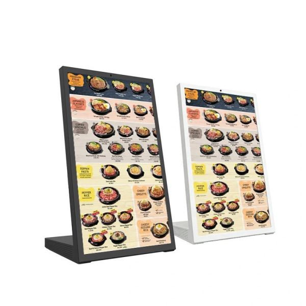 Self-Ordering Digital Menu Board with Multi-Language Support, High-Definition Display, and POS Integration for Restaurants