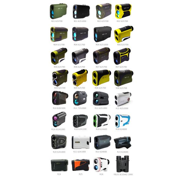 Флаг запирая увеличение дальномера 6X лазера гольфа коррекции наклона