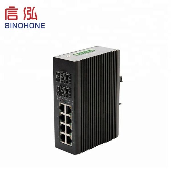 10/100 Mbps POE Ethernet Switch , 30 W Optical Gigabit Ethernet Switch