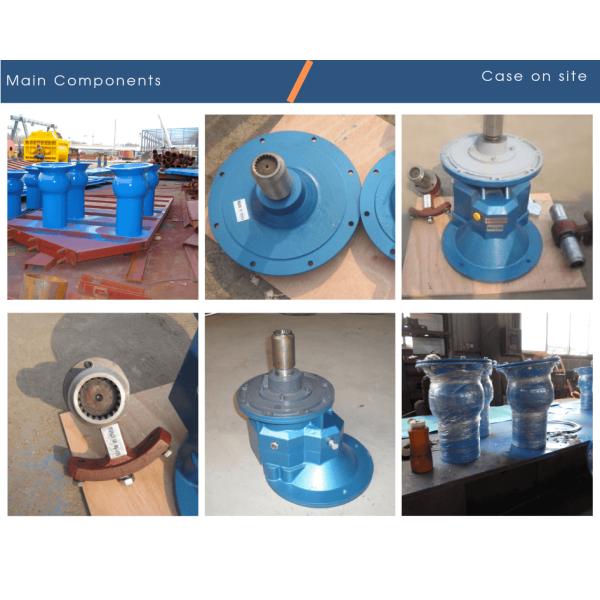 Cement mixing plant 168mm 219mm screw conveyor for cement silo in China