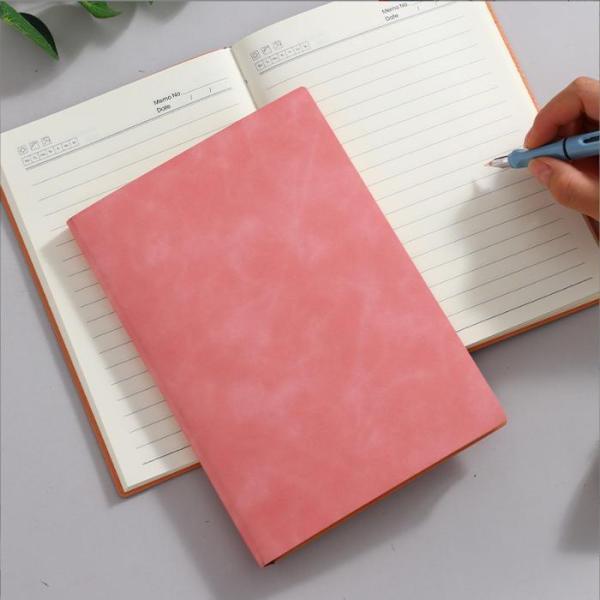 140 Pages Lined Spiral Journal Notepad A5 Size College Ruled Hardcover for Work and Note Taking