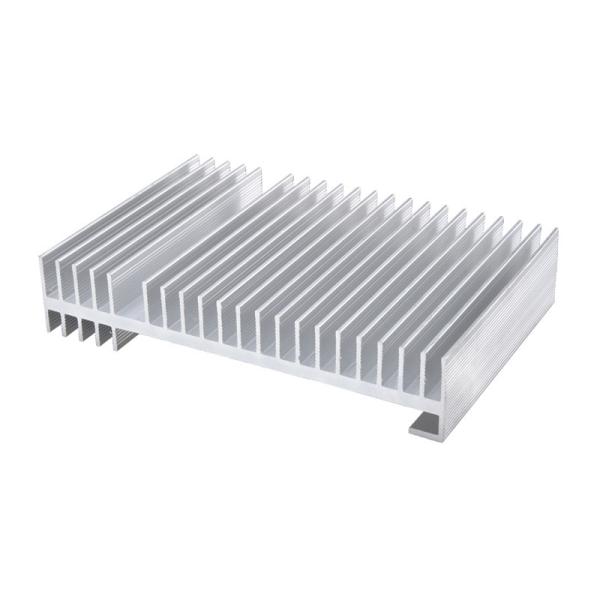 Анодируя естественные алюминиевые профили штранг-прессования Heatsink с подвергать механической обработке точности CNC