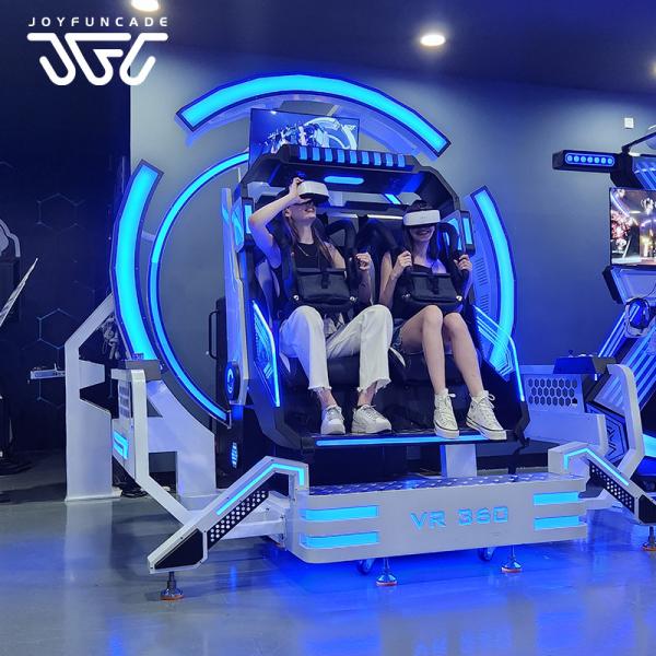 Two Seats 360 Degree VR Chair Machine Rotation Virtual Reality Gaming Simulator