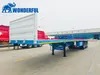 Decking Tri-Axle 45FT 28 Ton Support Leg Capacity Diamond C Equipment Extension Dimension Height Curtain Side Hauler Premium Container Platform Flat Bed Trailer