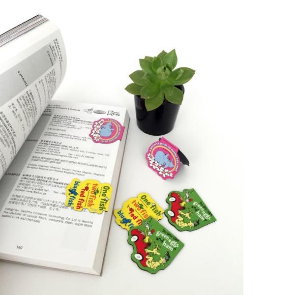 ОДМ подарка милых магнитных закладок детей магнитный с бумагой искусства полного цвета напечатанной