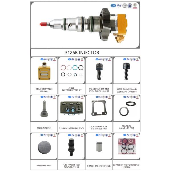 Common Rail Fuel Injector Nozzle 8N7005 3306 CATEEEE330 For Excavator Attachment For Machinery Repair Shops