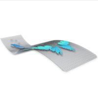 P8 Paper-thin SMD2121 Durable Stable Adhesive Transparent LED Display For Storefront Glass Window