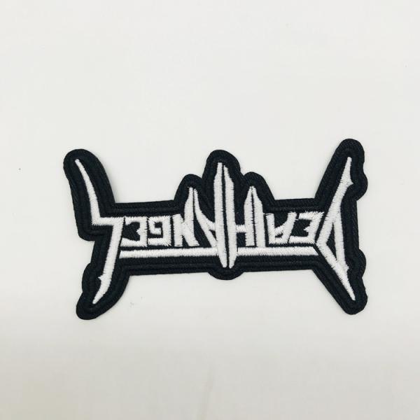 2 inches 7.6cm Custom Embroidered Patch Iron On Badges For Vests