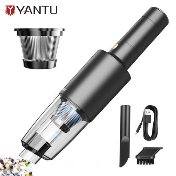 Durable YANTU V51 Handheld Vacuum Cleaner with 15000PA Suction Power and Metal Filter
