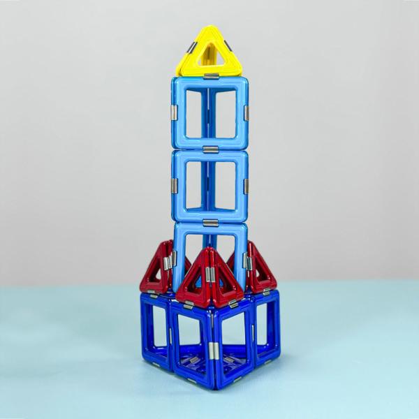 Creativity Learning Magnetic Science Tiles Mecha Shenzhou VII Blocks Toys