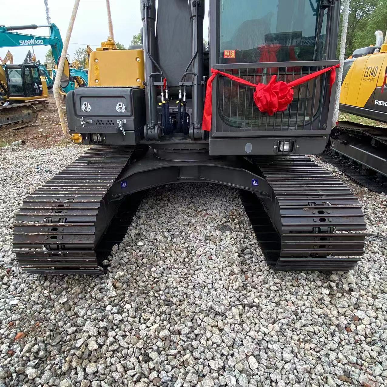 Полётчик Использованный экскаватор Volvo Volvo EC140DL 13920kg с 0,32m3 ведро