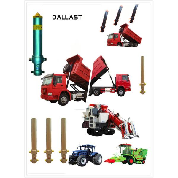 Single Acting FC Chrome Hydraulic Oil Cylinder for Agricultural Farm Truck