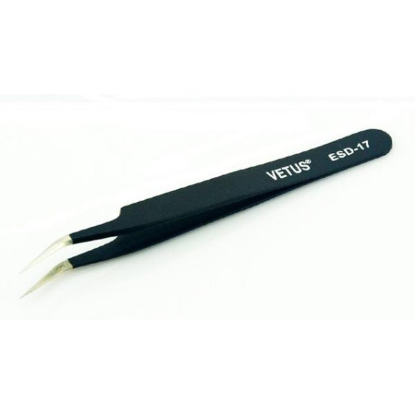 Safe Precision ESD Esd Plastic Tweezers AISI 302 Material Length 110 - 140mm