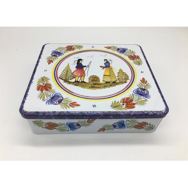 Aluminum Square Metal Large Branded Gift Boxes For Chocolate Packaging