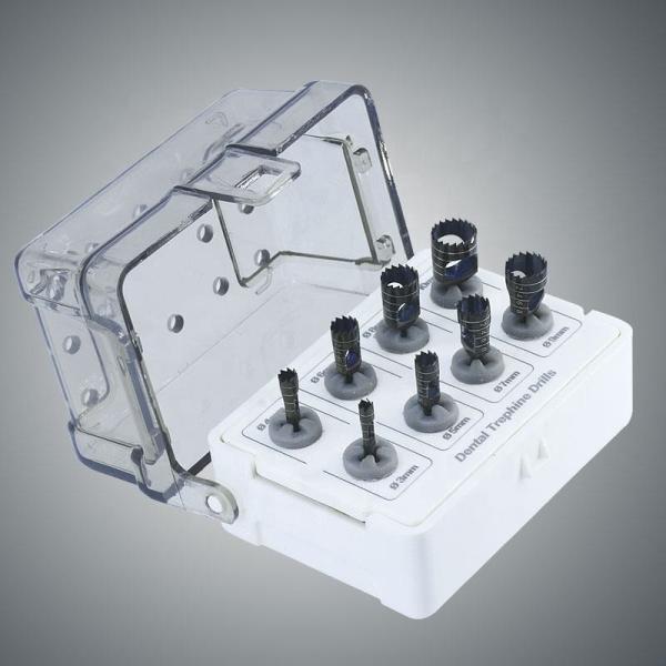 Lightweight Practical Dental Trephine Drills , Multicolor Guided Surgery Kit Dental