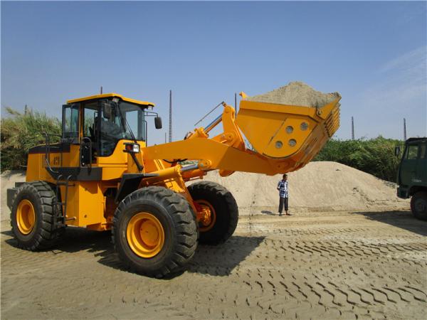 O carregador pequeno WY958 da roda do motor de Weichai escolhe o braço 5T fácil a Mainterance