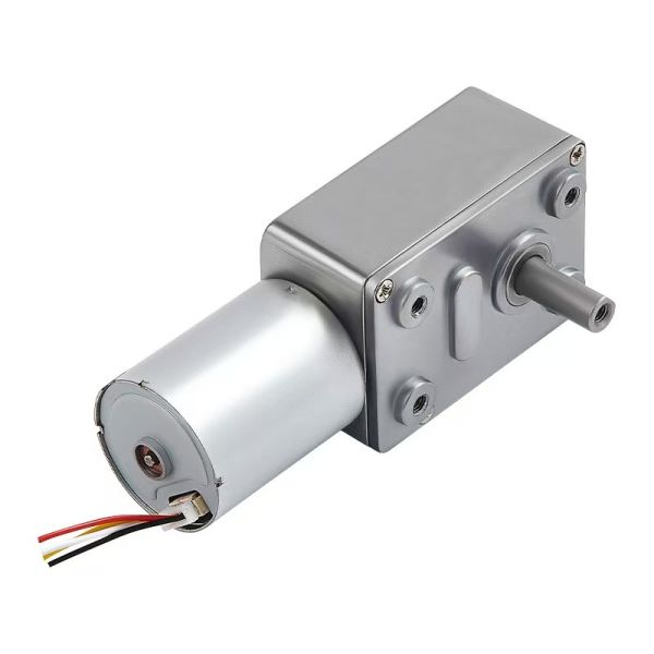 FT-46SGM370 12v 24v Dc Motor High Torque Low Noise Worm Gear Motor for Office Equipment