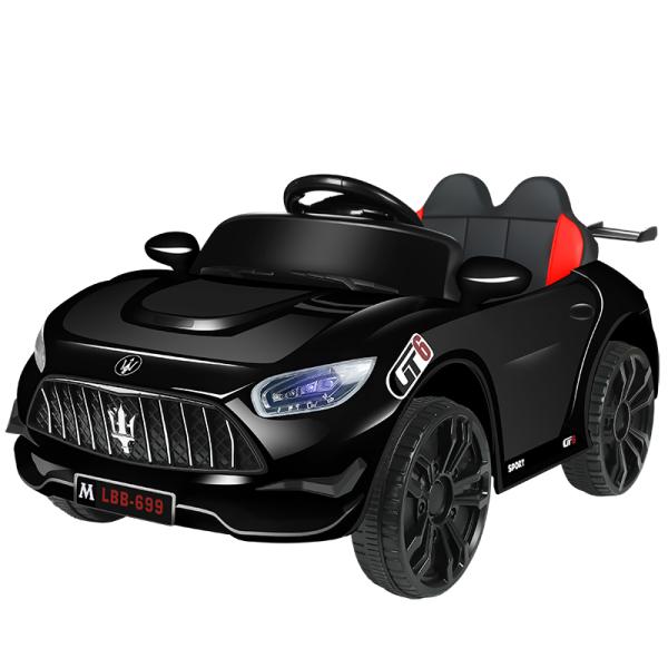 2022 Popular Battery Powered Ride On Toy With Remote Control LED Electric Car for Kids