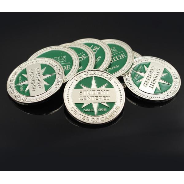 Custom metal game coin double-side stoving varnish electroplating props game coin lucky coin