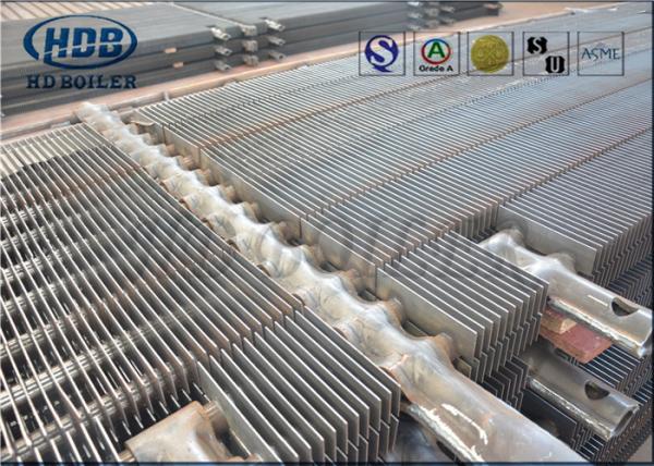 Steam Boiler Economizer , Carbon Steel Type H Finned Tube Economizer ASME Standard