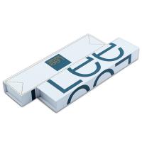 Caja de empaquetado del reloj de papel de encargo de Logo Black White Luxury Matte