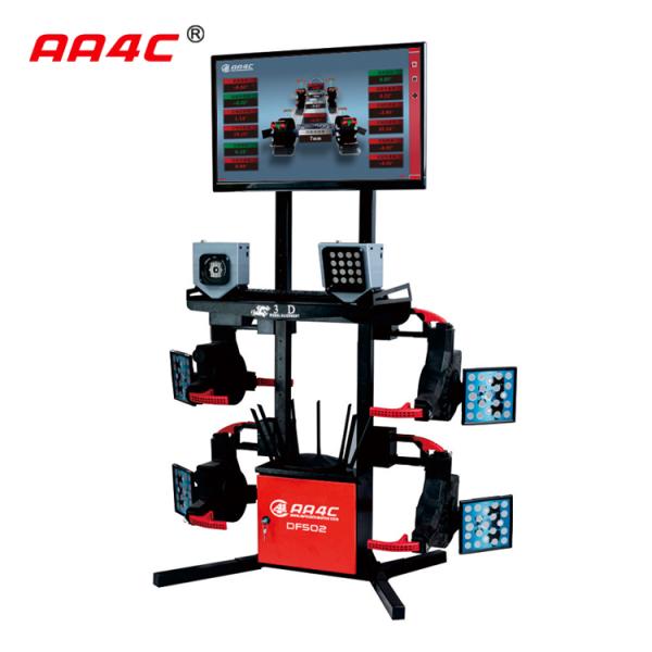 AA4C DF502 5D wheel alignment machine 5 cameras no camera beam no cabinet no monitor no computer Be applicable to two post lift and small-scissors lift